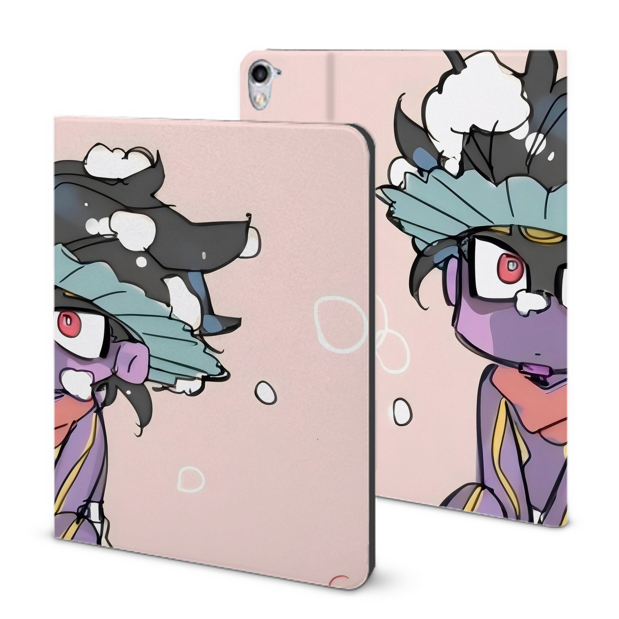 （画像用） ジョジョの奇妙な冒険 JoJo's Bizarre Adventure IPad ケース ブック型 PUレザー TPU 耐衝撃 軽量 薄型 ペン収納なし 全面保護 IPad 各モデル対応